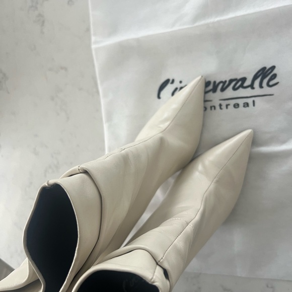 L’Intervalle Vanilla Leather Booties 41 - Picture 7 of 7